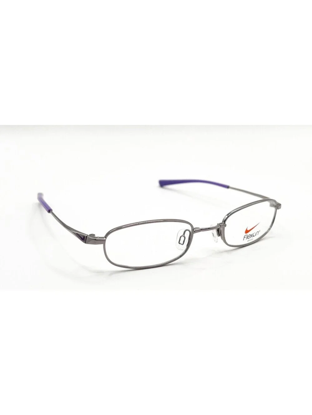 Nike 4676 038 Silver Purple Authentic Eyeglasses 47-20-130